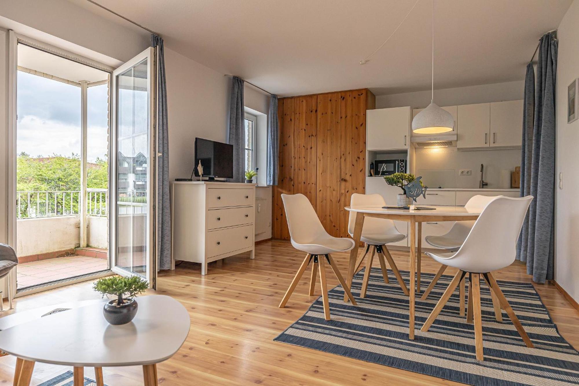 Fewo1846 - Strandresidenz Wassersleben Nele - Studioapartment Mit Balkon Und Meerblick Harrislee Ngoại thất bức ảnh